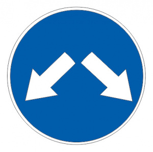 4.2.3 Объезд препятствия справа или слева