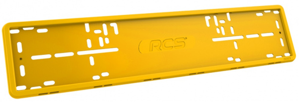 Рамка силиконовая RCS желтая